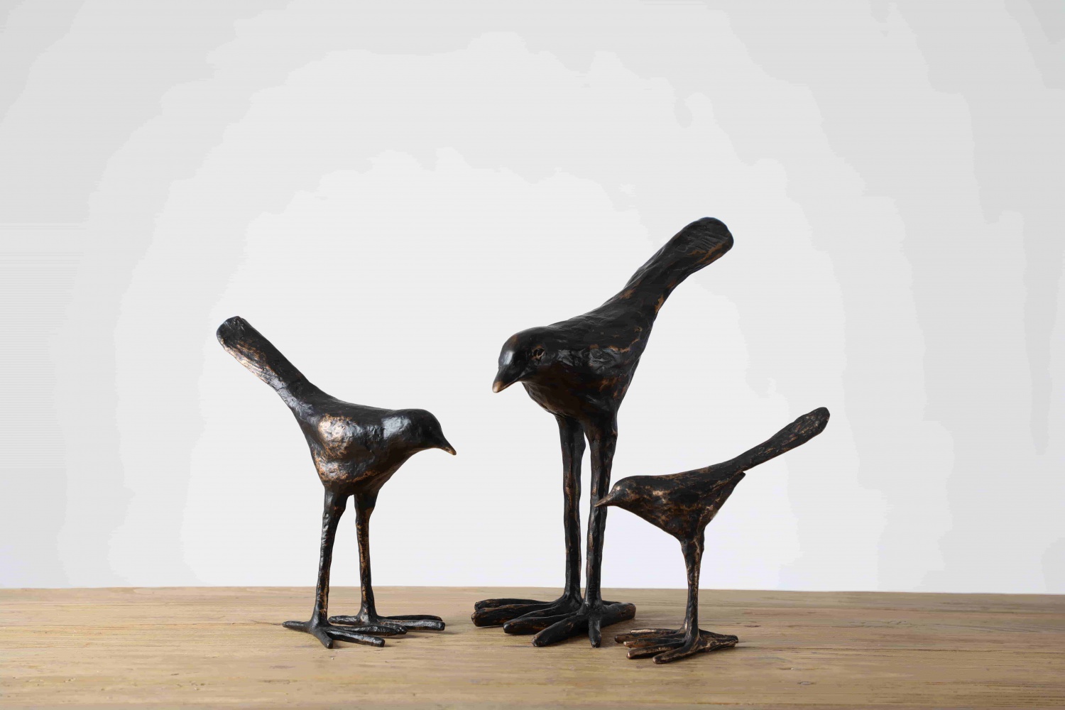 Nordic Style Luxury Home Decoration Resin Bird Sculpture