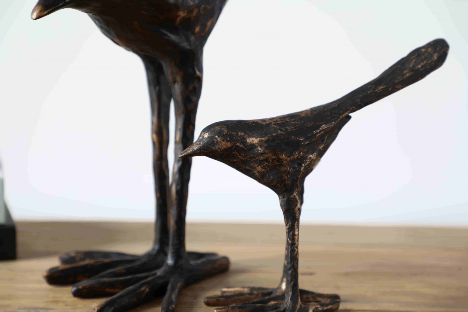 Nordic Style Luxury Home Decoration Resin Bird Sculpture