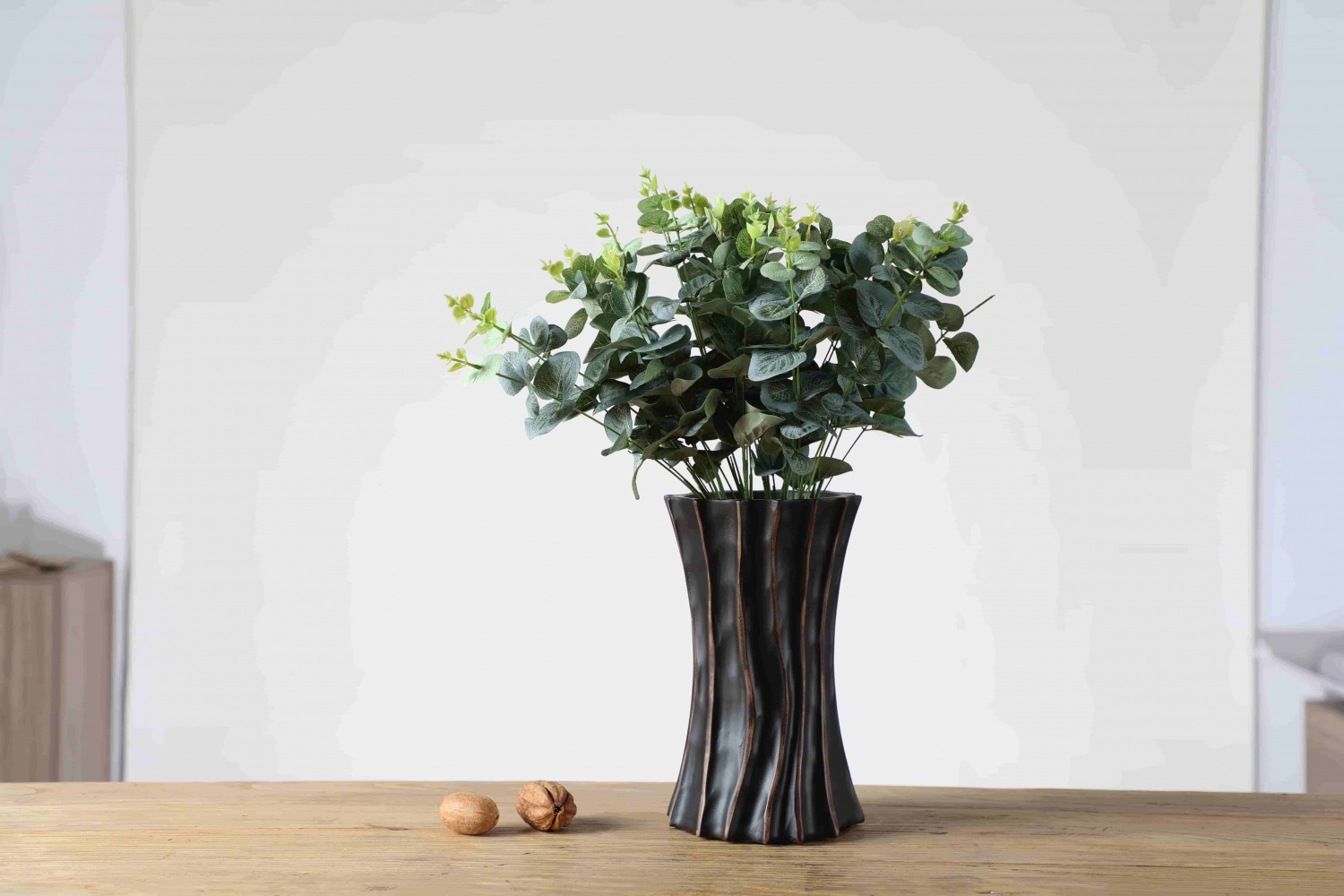 High quality modern luxury vases home decoration tabletop resin flower vase / wedding vases