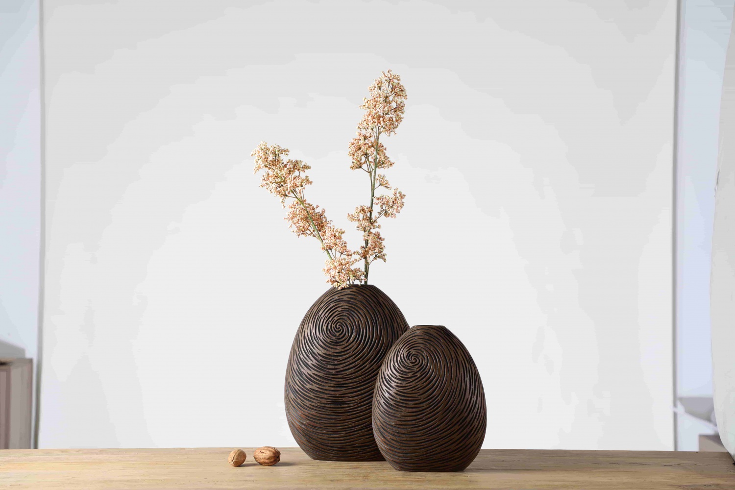 European style ornament living room decor vase embossed resin decoration flower vase for hotel