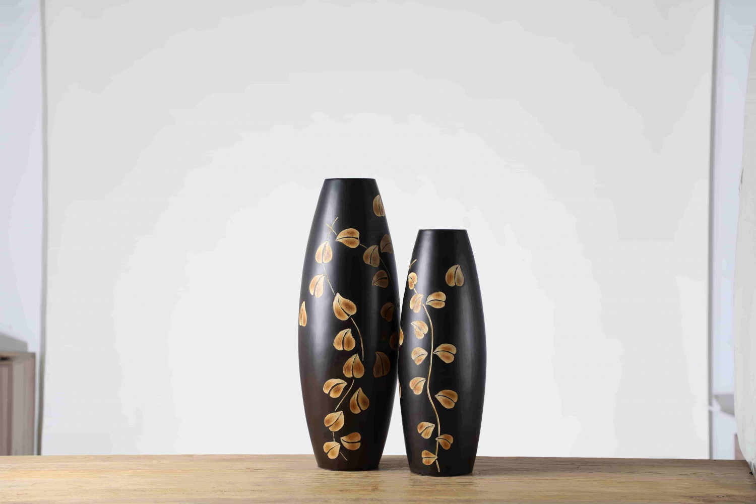 Promotional factory unique modern Straight Resin Flower Vase