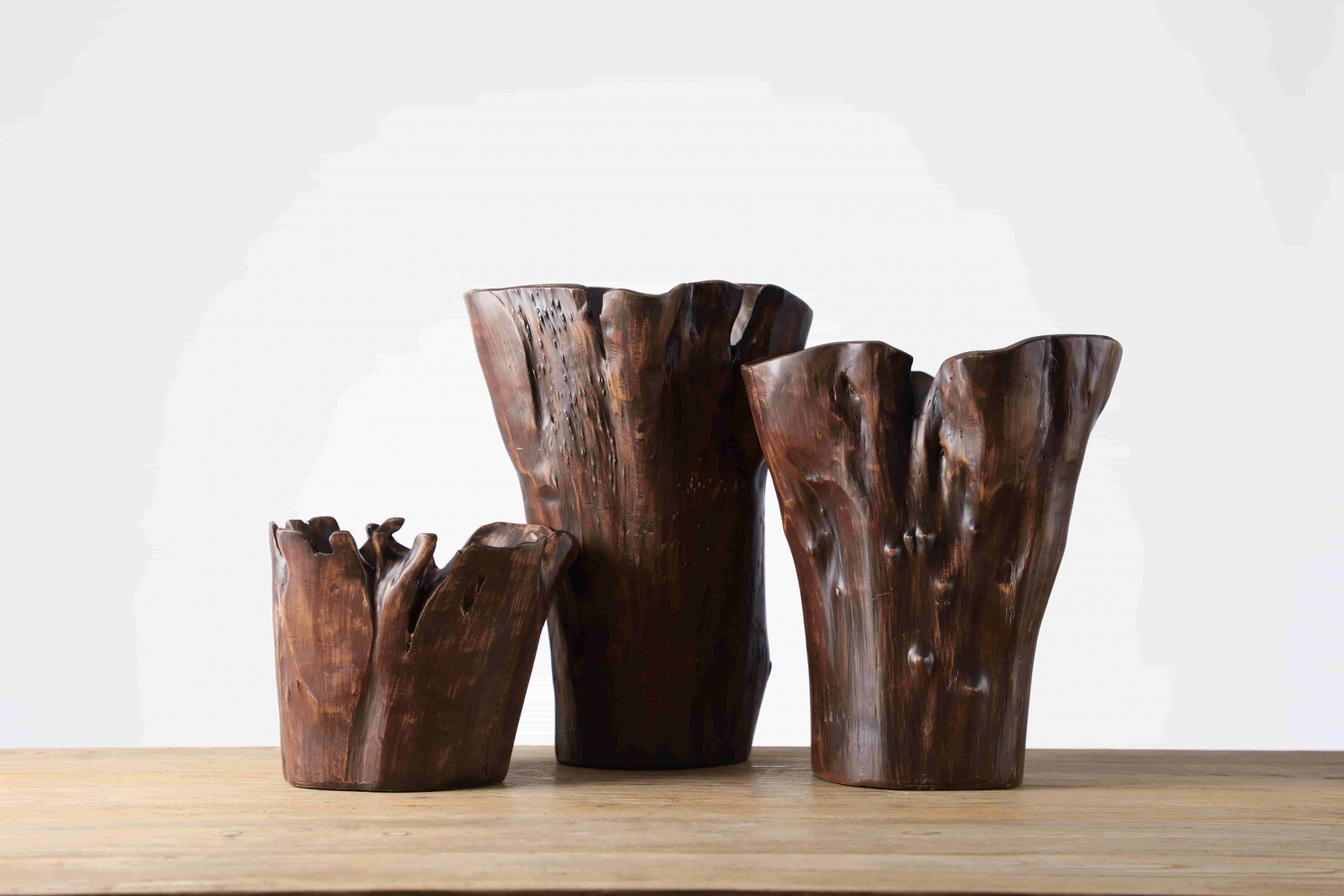 High Quality Living Room Modern Decorative Resin Art Branch Shape Vase Of Flowers