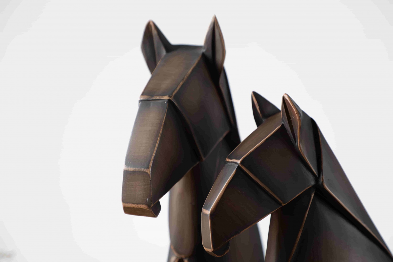 Luxury Ornament Home Decoration Art Horse Resin Craft Sculpture