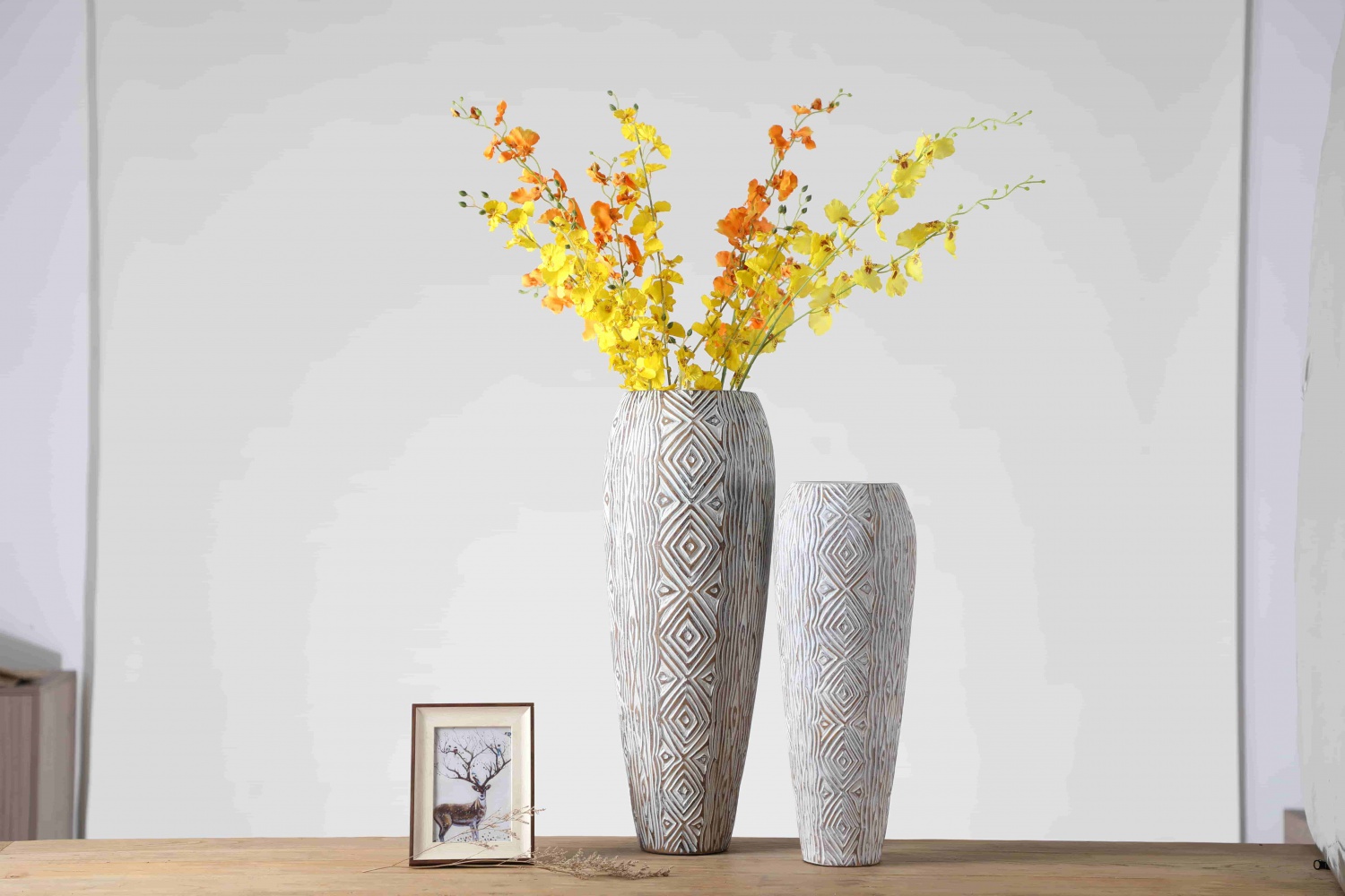 Hot Sale Luxury Ornament Chinese artificial Vase for home decor