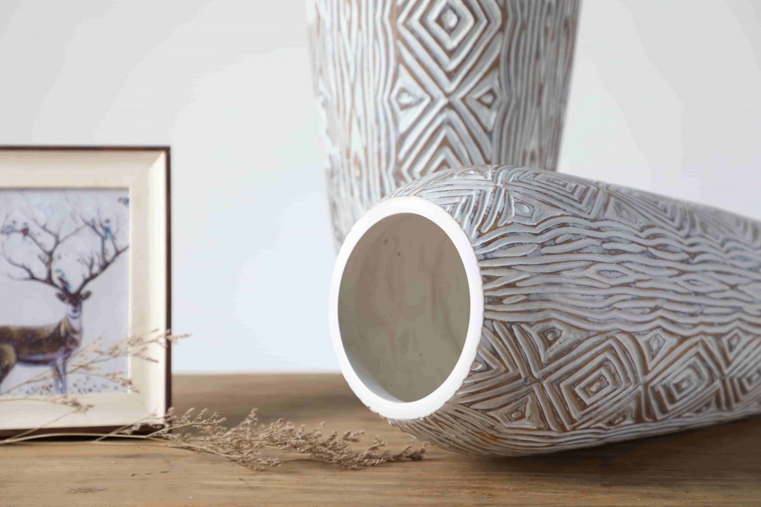 Hot Sale Luxury Ornament Chinese artificial Vase for home decor