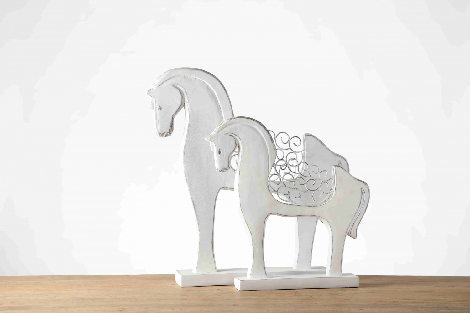 Wholesale Abstract Polyresin Horse Animal Figurine Resin White Horse sculpture
