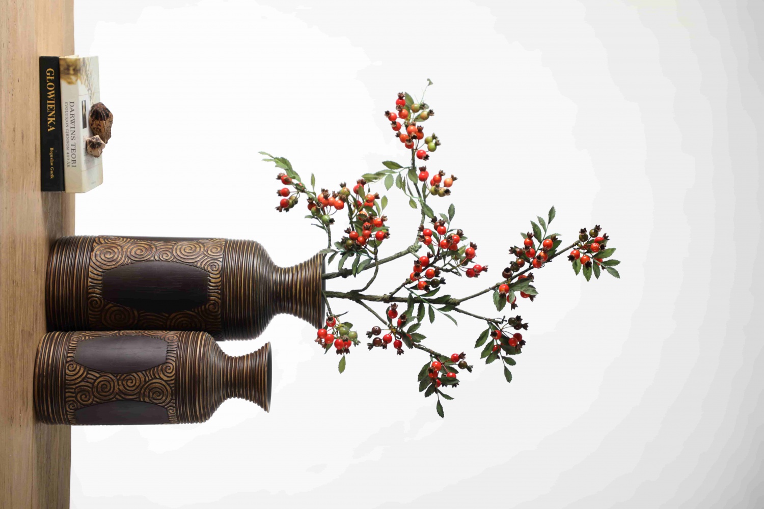 Antique style decorative polyresin vases for home decor flower vase luxury