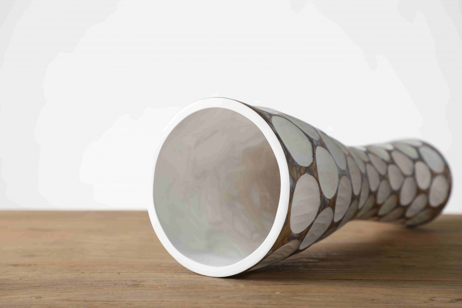 Modern unique design handmade craft ornament vase home decor flower vase