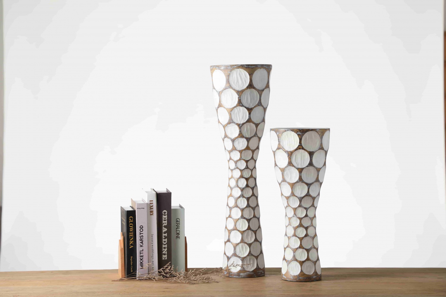 Modern unique design handmade craft ornament vase home decor flower vase