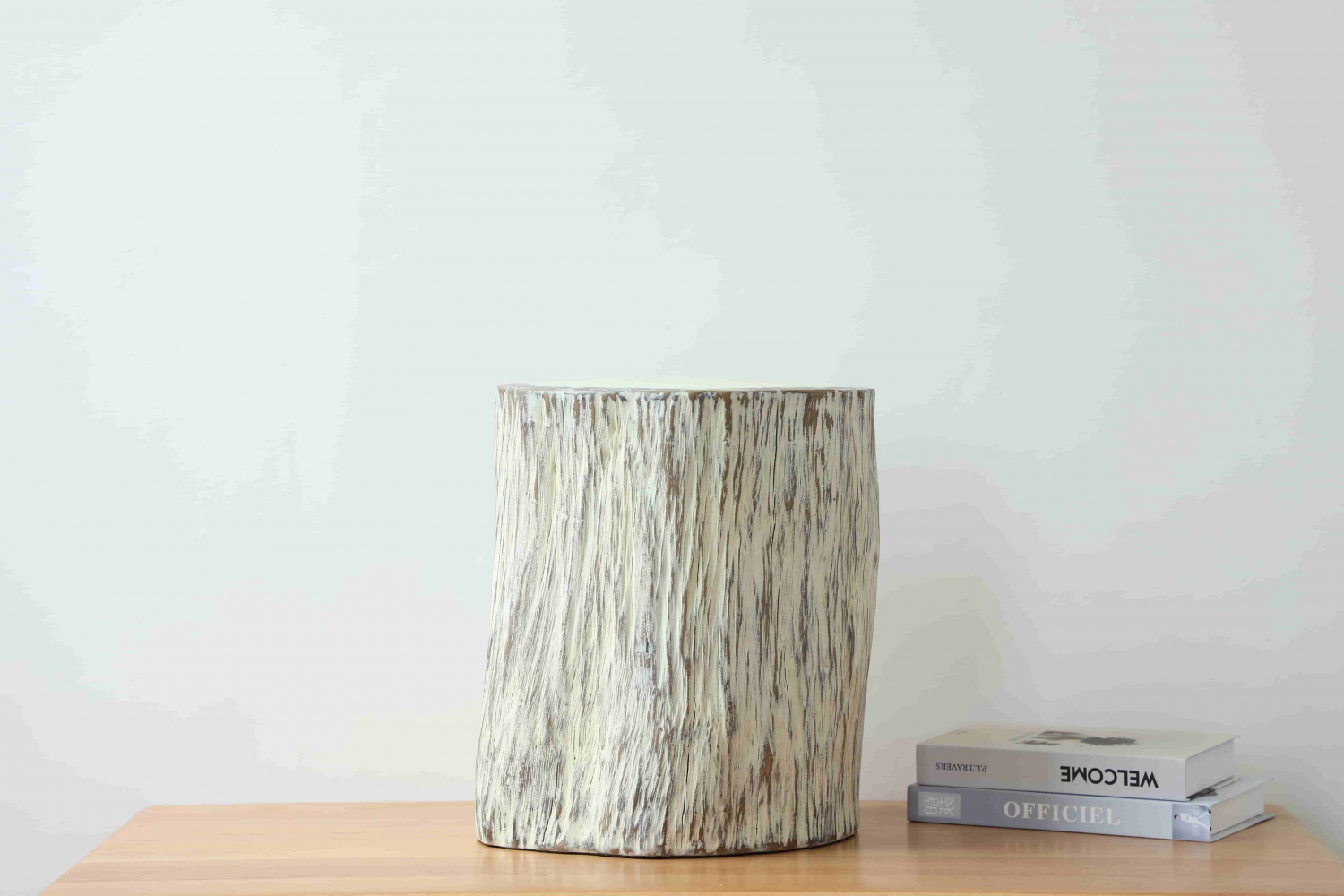 Display Home Decoration Craft abstract modern wood resin stool