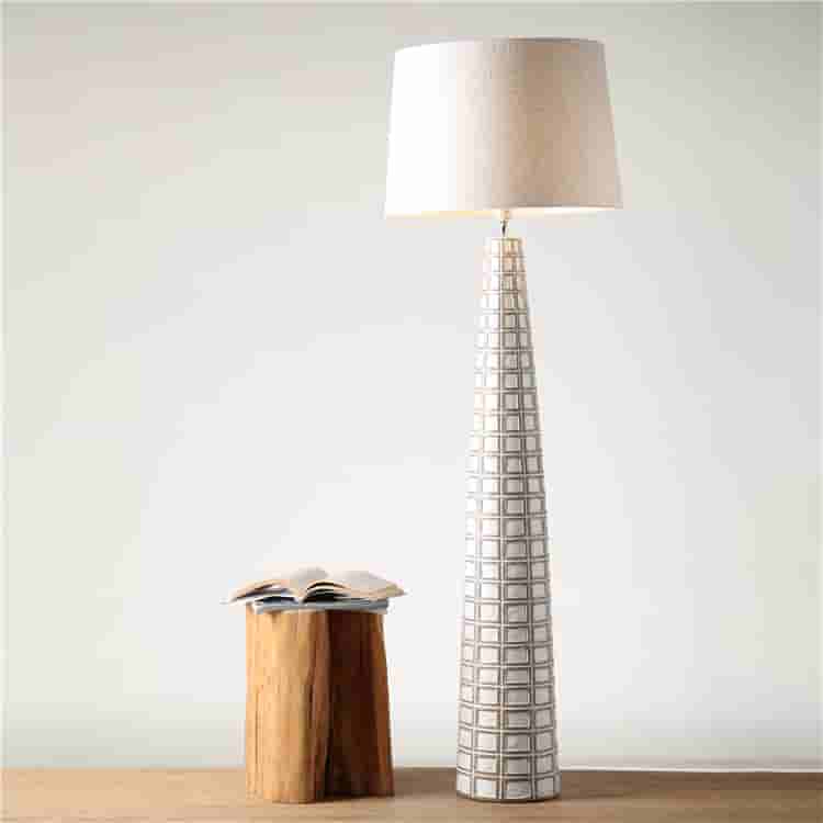European style art retro simple resin bedside lamp energy saving polyresin floor lamp