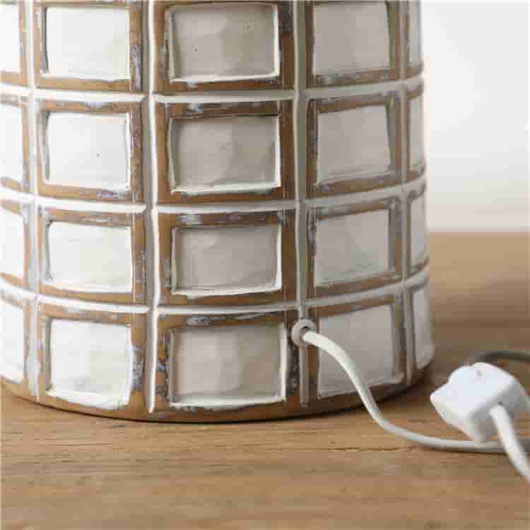 European style art retro simple resin bedside lamp energy saving polyresin floor lamp