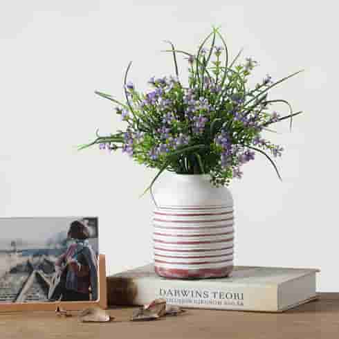 Modern Nordic Home Decor Resin Crafts Vase Table Top Handmade Art Vase For Home Decor