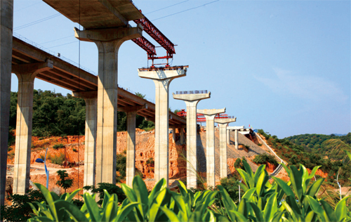 湘西自治州凤凰县堤溪高架桥重修工程