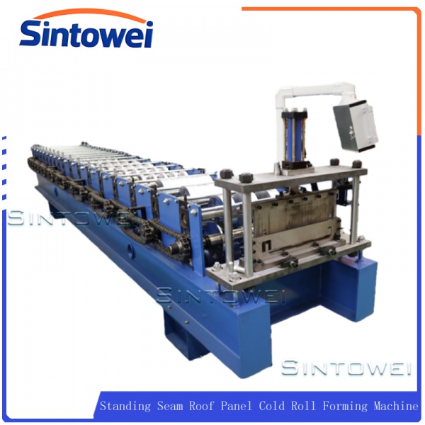 High Quality Standing Seam Roofing Sheet Roll Forming Making Machine