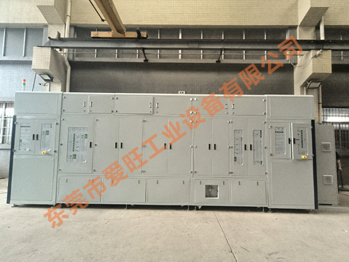 上海新能源龙头汽车企业定购的车载控制器专用固化隧道式生产线