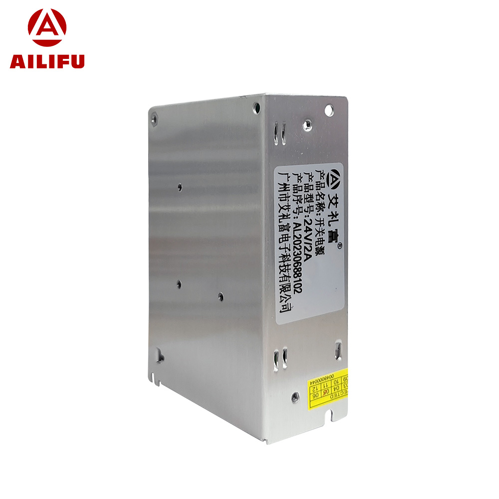 广州艾礼富电子防盗报警探测器集中供电开关电源AL-24V/2A