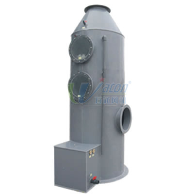 PVC塑料酸雾喷淋脱硫净化塔