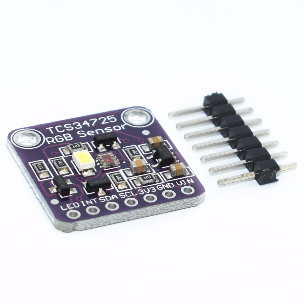 TCS-34725 TCS34725 RGB Color Light Sensor Colour Recognition Module For ...