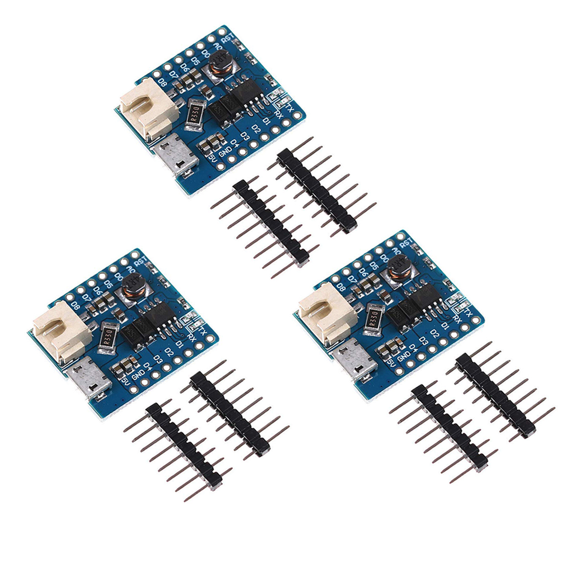 HiLetgo 3pcs WeMos D1 Mini Single Lithium Battery Charging Board D1 ...