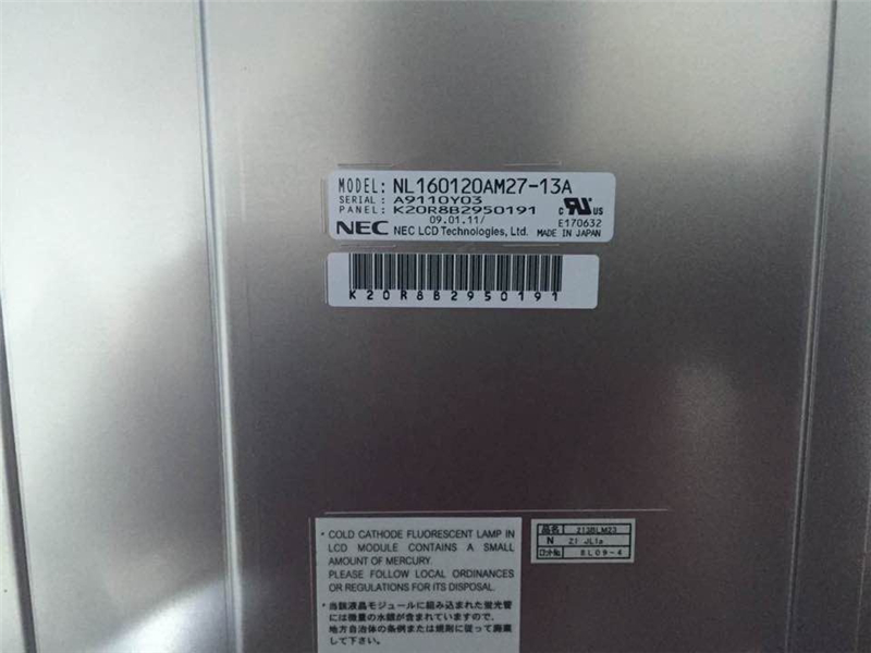 NL160120AM27-13A 280pcs in stock NEC LCD Display