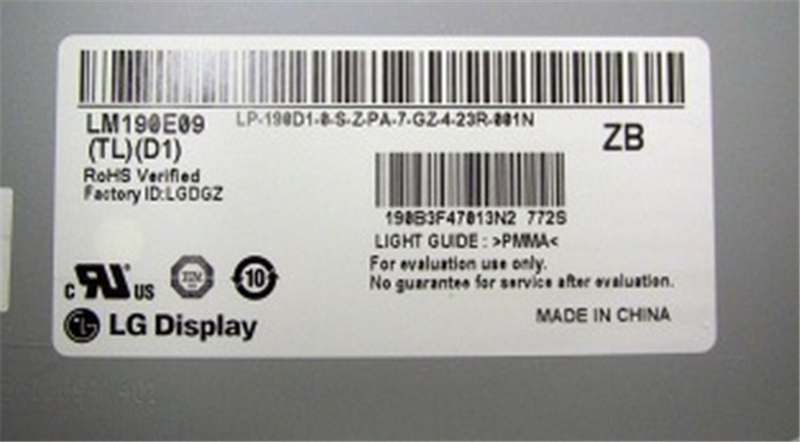 LM190E09-TLD1 150pcs availabel