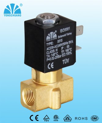 YCL41小型直動式自保持電磁閥