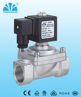 YCPS31直拉活塞式蒸汽電磁閥