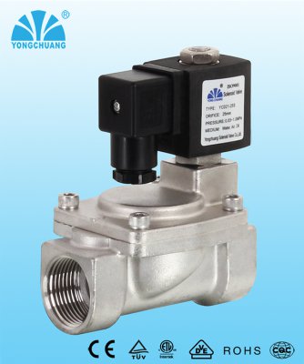 YCP11系列先導膜片式熱水蒸汽氨氣電磁閥