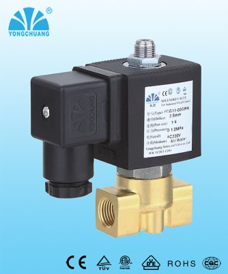 YCG31/32/51/52/61/62兩位三通電磁閥