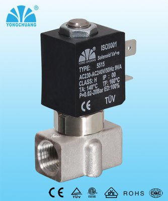 YCG21/22系列兩位三通直動式電磁閥