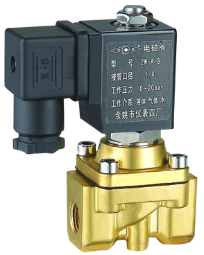 2W-A兩位兩通分步直動式(常閉型)電磁閥