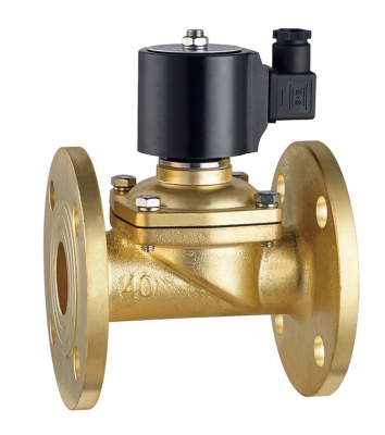 2W-F法蘭連接零壓差(常閉型)電磁閥