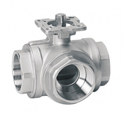 三通高平臺內螺紋球閥