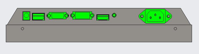 33.8寸条形屏广告机