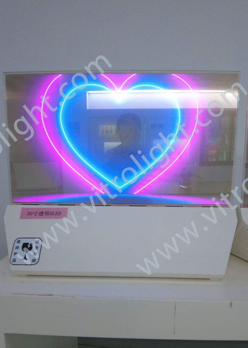 30寸透明OLED