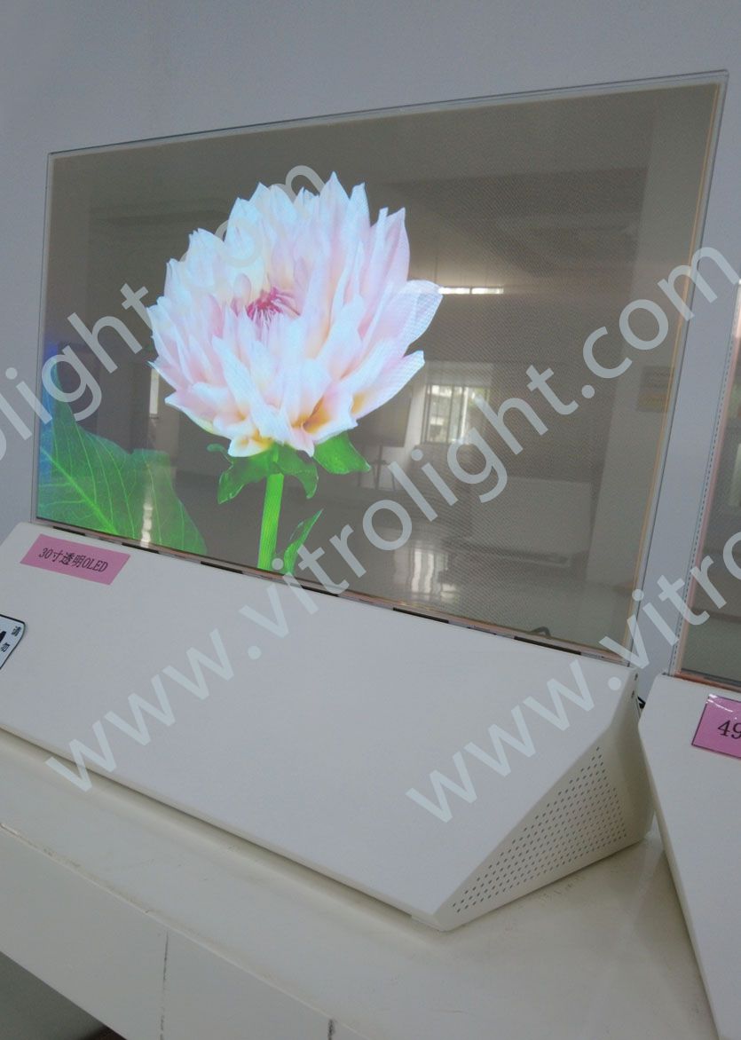 30寸透明OLED