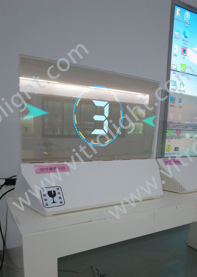 30寸透明OLED