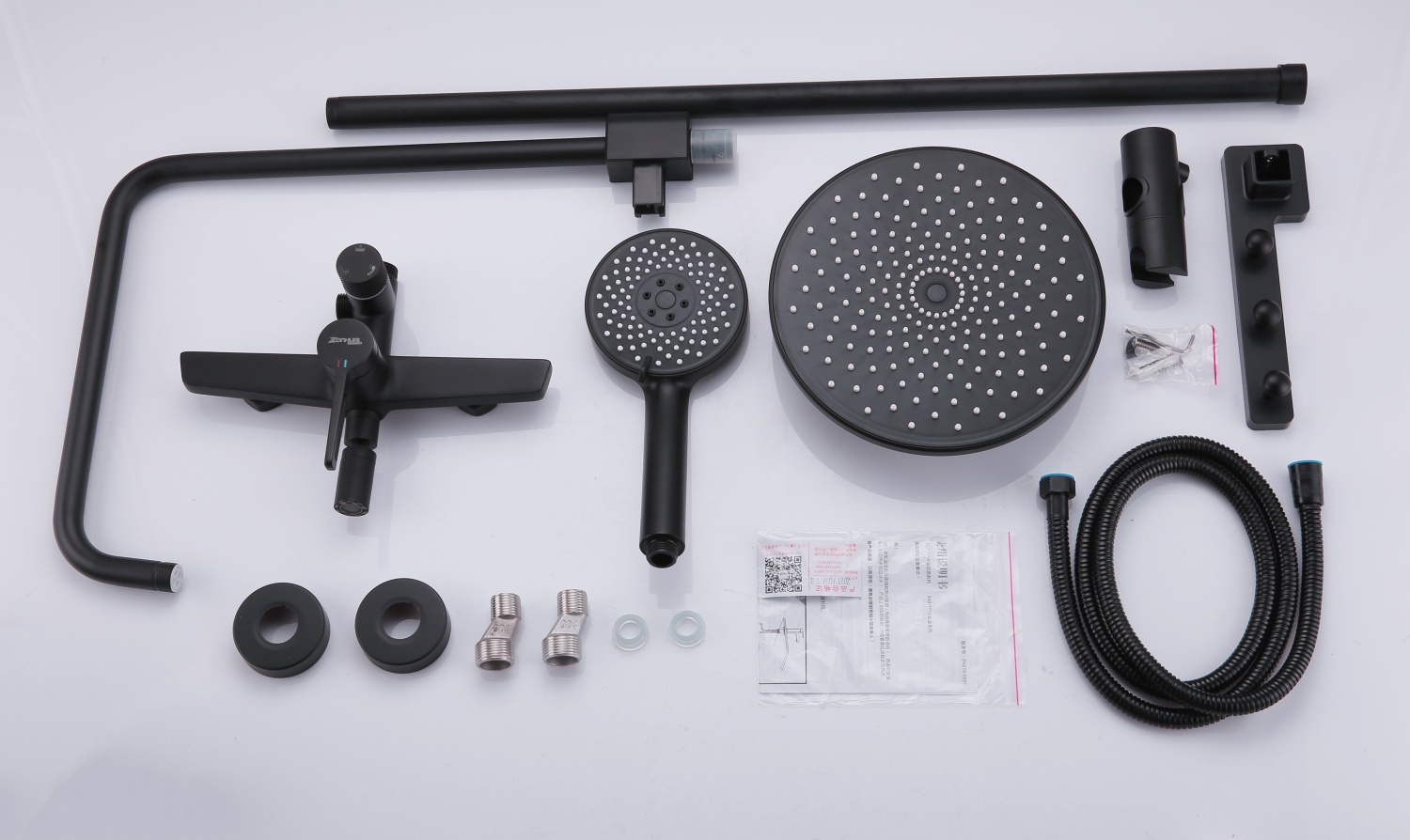 922-224B玄色淋浴花洒