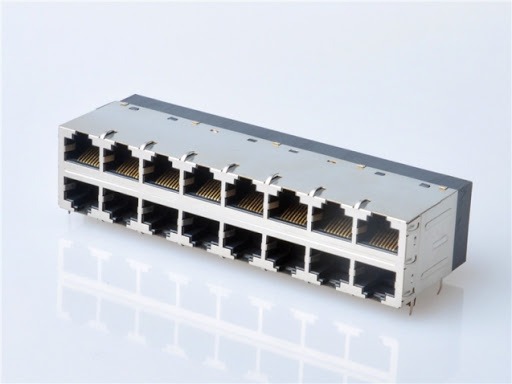 RJ45 2X8 8P8CS 6U