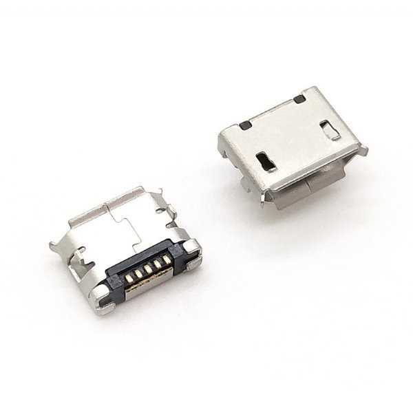 Micro USB 2.0 5P B receptacle