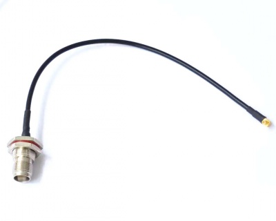 Custom RF Cable Assembly TNC Female To MMCX Male Connector RG 174 Cable
