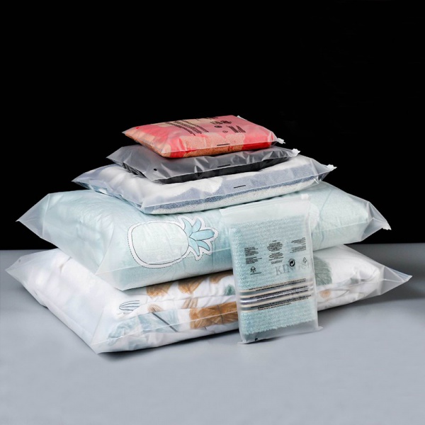 pe透明磨砂拉鏈袋