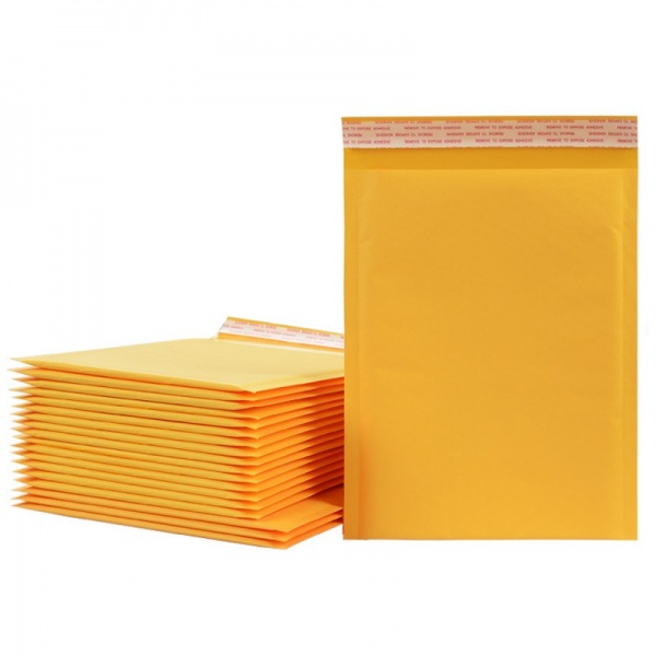 黄色牛皮纸气泡袋