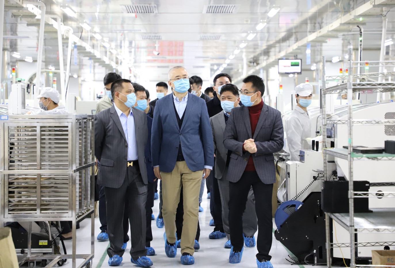 ***工信部调研事情组莅临米乐M6科技集团有限公司视察调研