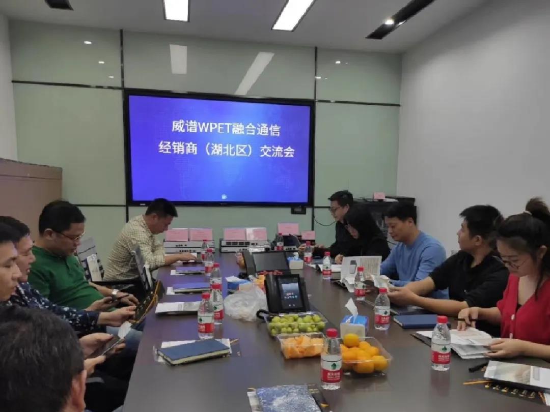 ｜尊龙凯时WPET融合通讯经销商（湖北区）交流会顺遂开展