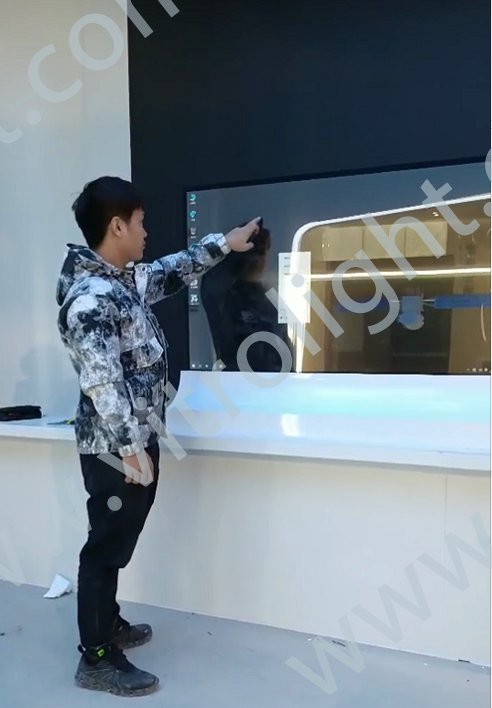 Transparent OLED-Shandong Binzhou Academy of Sciences Touch All-in-one Project