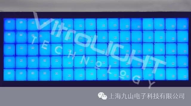 Quadrate LCD Video Wall--changsha exhibition hall 16*5 Splicing case