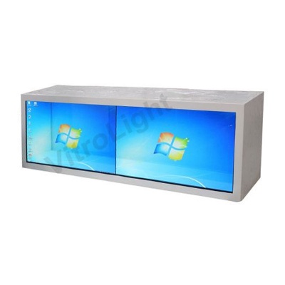 46 inch 1*2 Transparent liquid crystal splicing
