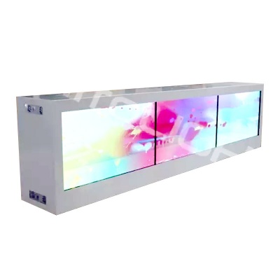 55 inch 1*3 Transparent liquid crystal splicing